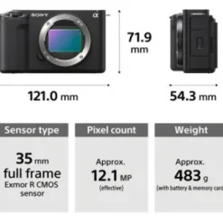 Fashion Sony ZV-E1 Mirrorless Camera (Black)