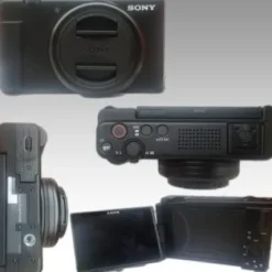 New Ultimaxx Sony ZV-1F Camera Bundle (Black) - Includes: 64GB Ultra Memory Card, Extended Life Replacement Battery (1600 mAh), Protective UV Filter & More (15pc Bundle)