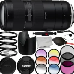 Discount Tamron 70-210mm f/4 Di VC USD Lens for Canon EF - AFA034C-700 and Essential Accessory Bundle