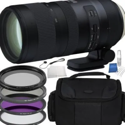 Clearance Tamron SP 70-200mm f/2.8 Di VC USD G2 Lens for Nikon F Bundle
