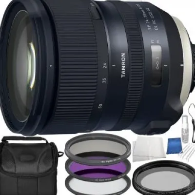 Outlet Tamron SP 24-70mm f/2.8 Di VC USD G2 Lens for Nikon F Bundle