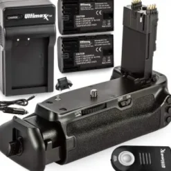 Online Ultimaxx Battery Grip Replacement for BG-E21 for Canon EOS 6D Mark II DSLR Camera with Essential Accessory Bundle