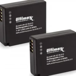 Discount Ultimaxx BLG10 Extended Life Batteries (2-Pack)