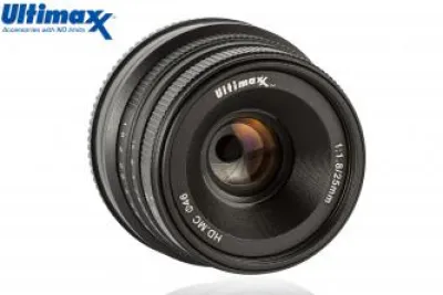 Hot Ultimaxx 25mm f/1.8 Manual Lens for Fuji X Mount