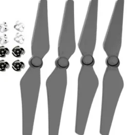 Discount SLRHut Ultimaxx Quick Release Propellers for Phantom 4 (Grey)