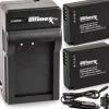 Outlet Ultimaxx Rapid Travel Charger & 2 BLG10 Batteries