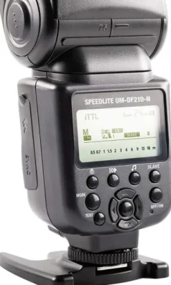 Discount Ultimaxx TTL Dedicated Flash with LCD & Case for Nikon