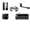 Discount Yamaha RX V777BT 7.2 Channel AV Receiver + Full Theatre Bundle